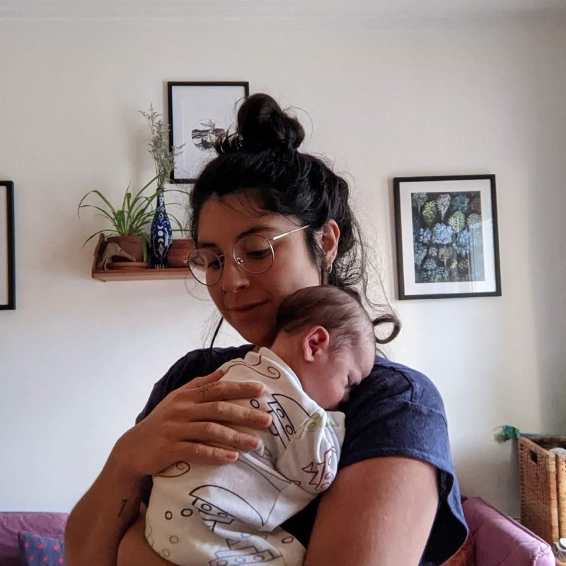 Salomé et son nouveau né